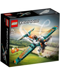 Set de construit Lego Technic - Avion pentru intreceri (42117)