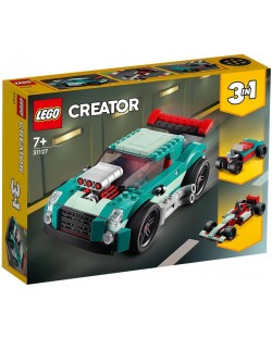 Constructor 3 în 1 LEGO Creator - Masina de curse pe sosea (31127)	