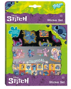 Set de stickere Totum - Stitch, 3 foi