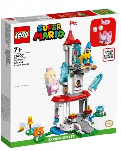 Supliment LEGO Super Mario - Costum de pisică și turnul înghețat (71407)