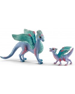 Set figurine Schleich Bayala - Dragoni colorati