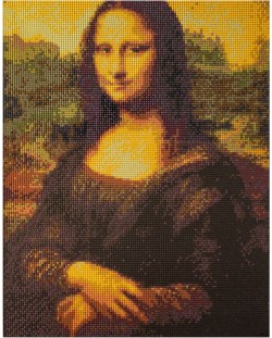 Set de creație cu mărgele Grafix - Mona Lisa