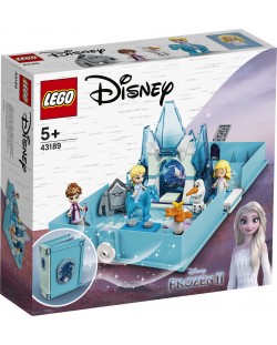 Set de construit Lego Disney Princess - Aventurile lui Elsa si Nock (43189)