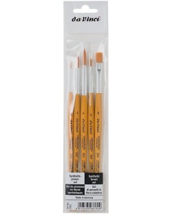 Set de pensule pentru desen da Vinci - Universal Synthetics, 5 buc.