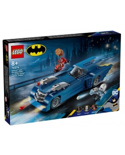 Constructor LEGO DC Comics Super Heroes - Batman vs Harley Quinn și Mr. Freeze (76274)