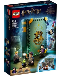 Set de construit Lego Harry Potter - Moment in Hogwarts: Ora de potiuni (76383)	