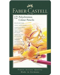 Set de Faber-Castell Polychromos - 12 culori