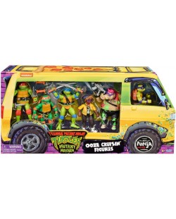 Set de figuri  TMNT Mutant Mayhem - Teenage Mutant Ninja Turtles Full Mayhem Journey