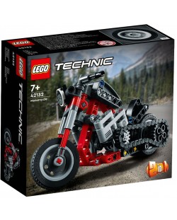 Set constructie Lego Technic - Motocicleta 2 in 1 (42132)