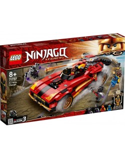Set de construit Lego Ninjago - Atacator Ninja X-1 (71737)