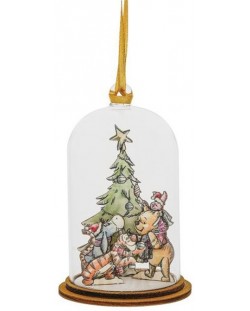 Decoraţiune de Craciun Enesco Disney: Winnie the Pooh - All Together At Christmas, 9 cm