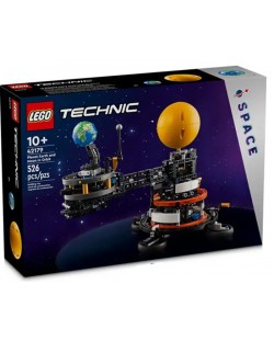 Constructor LEGO Technic - Planeta Pământ și Luna pe orbită (42179)