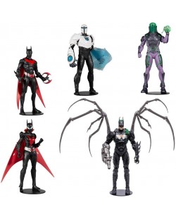 Set figurine de acțiune McFarlane DC Comics: Multiverse - Batman Beyond 5-Pack, 18 cm