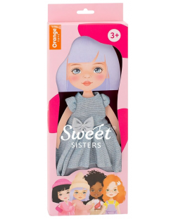 Orange Toys Sweet Sisters Sweet Sisters Set de îmbrăcăminte pentru păpuși - Rochie albastru deschis