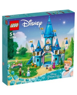 Constructor Lego Disney - Castelul Cenusaresei si printul fermecator (43206)