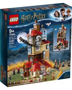Set de construit Lego Harry Potter - Atacul asupra Casei Barrow (75980)