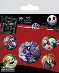 Set insigne Pyramid -  Nightmare Before Christmas (Characters)