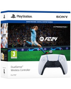 DualSense Wireless Controller + EA Sports FC 24 Bundle