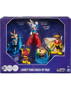 Set de figurine Spin Master DC - Looney Tunes, 5 bucăți