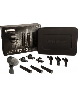 Set microfon tobe Shure - DMK57-52, negru