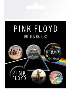Set insigne GB eye Music: Pink Floyd - Key Art