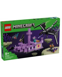 Constructor  LEGO Minecraft - Dragon Ender și Corabia din End (21264)
