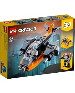 Constructor LEGO Creator - Cyber ​​drona (31111)