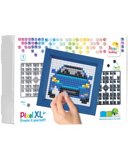 Set creativ cu cadru și pixeli Pixelhobby - XL, Car