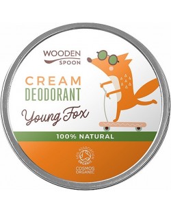 Wooden Spoon Crema deodoranta Young Fox, 60 ml