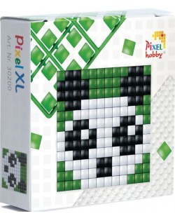Kit creativ cu pixeli Pixelhobby - XL, Panda