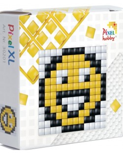 Kit creativ cu pixeli Pixelhobby - XL, Emoji vesele