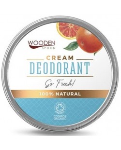 Wooden Spoon Crema deodoranta Go Fresh, 60 ml