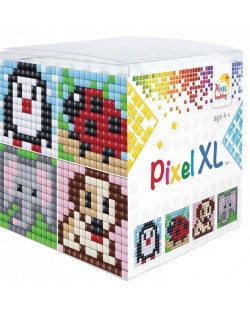 Kit creativ cu pixeli Pixelhobby - XL, Cub, animale