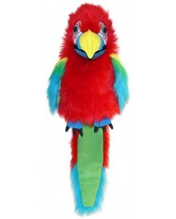 Papusa pentru teatru de papusi The Puppet Company - Pasari mari: Scarlet Macaw