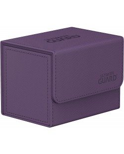 Cutie pentru carduri Ultimate Guard Sidewinder 80+ XenoSkin Monocolor - Purple