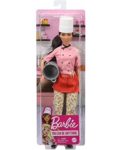 Papusa Mattel Barbie - Cu profesie, bucatar