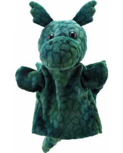 Papusa-manusa The Puppet Company - Dragon verde, 25 cm