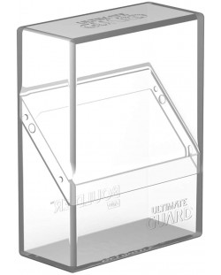 Cutie de depozitare carti de joc Ultimate Guard Boulder Deck Case Standard Size - Clear (40buc.)	