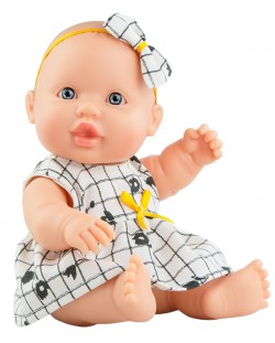 Păpuşă bebeluş Paola Reina Los Peques - Greta, 21 cm