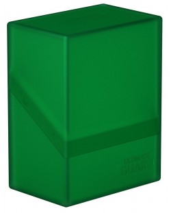 Cutie pentru carti Ultimate Guard Boulder Deck Case - Standard Size - Verde (80 buc.)