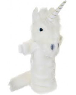 Papusa de mana stil manusa The Puppet Company - Unicorn, 40 cm