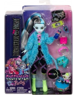 Păpușă Monster High - Франки, Creepover Party