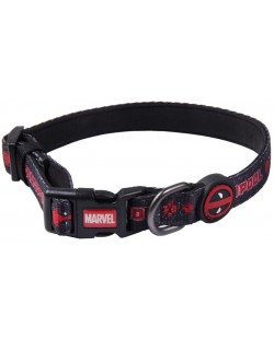 Zgardă pentru câine Cerda Marvel: Deadpool - Logo, mărimea M/L