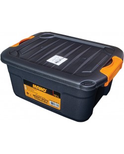 Cutie cu capac Premium - 46627, 12 l, neagră