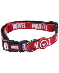 Zgardă pentru câine Cerda Marvel: Avengers - Logos, mărimea XS/S