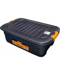 Cutie cu capac Premium - 46630, 30 l, neagră