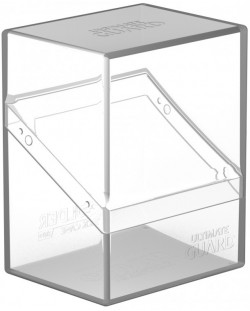 Cutie pentru carti Ultimate Guard Boulder Deck Case - Clear (80 buc.)