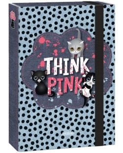 Cutie cu gumă de șters Ars Una Think-Pink - A4