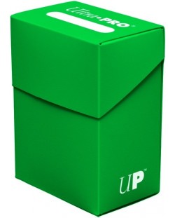 Cutie pentru carte Ultra Pro Deck Case Standard Size - Lime Green (80 buc.)
