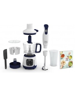 Robot de bucătărie Tefal - Yummy Gourmet HB55W430 600 W, 0.8L, alb